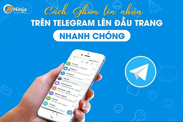 Cách ghim tin nhắn trên telegram