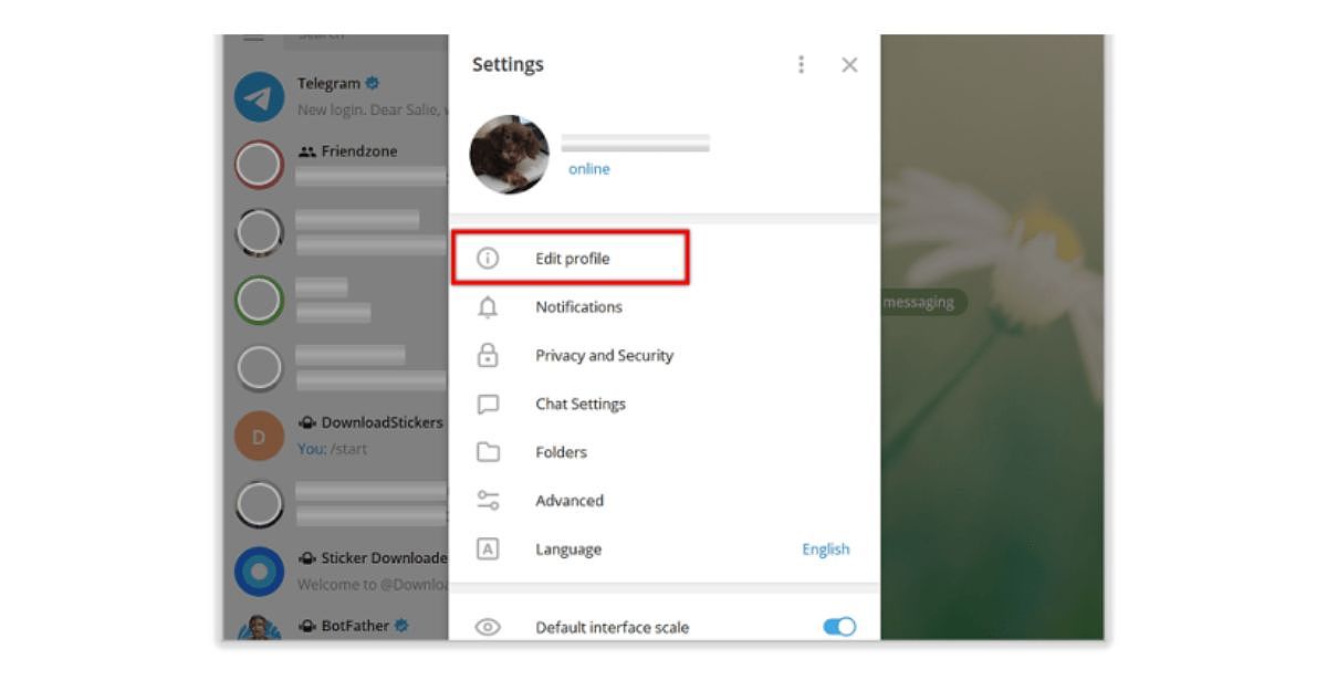 Cách tìm id Telegram