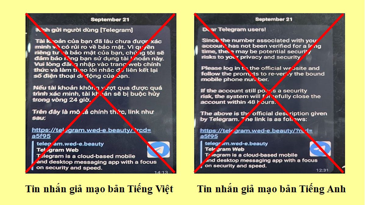 Cảnh báo chiêu trò hack tài khoản Telegram và thủ đoạn chiếm đoạt tài sản cực tinh vi