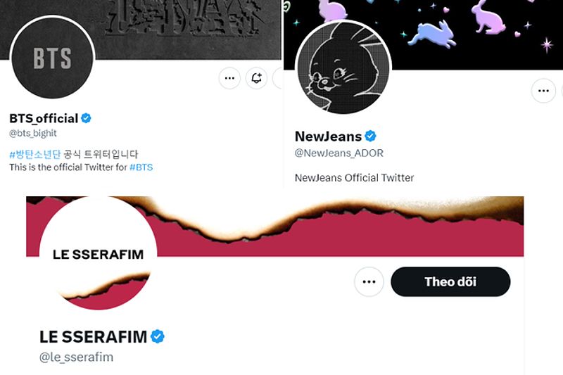 Hàng loạt tài khoản Twitter của idol K-Pop "bay màu" tích xanh, trở thành "dân thường"